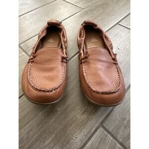 Hush Puppy Shoes Women’s HPO2 Moccasin Loafers Brown Flats Size 9.5